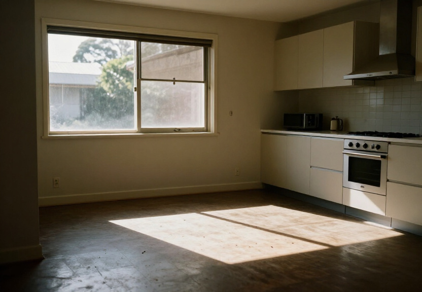 Clean, cockroach-free kitchen in Werrington County after treatment
